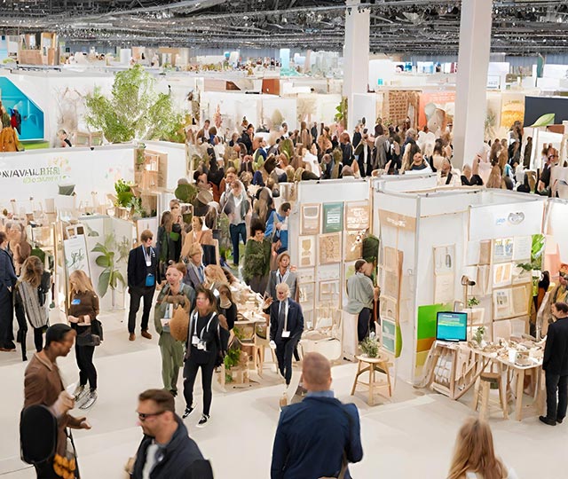 Nachhaltige Messeveranstaltung – Besucher und Aussteller mit Fokus auf grüne Eventlösungen von GECO